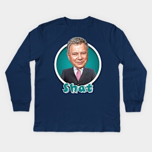 William Shatner Kids Long Sleeve T-Shirt